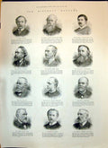 Old 1893 Tenniel Farrer Ingram Gilbey Russell Leng Robinson Lewis Kus Victorian