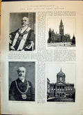 Old 1893 Lord Mayor Manchester Marshall Liverpool Holt Nansen Lysaker Victorian