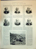 Old 1893 Bering Sea Arbitration Hannen Courcel Cartep Gram Russell Ve Victorian