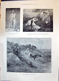 Old 1893 Art Walter Crane Cauer Margaret Bella Mary Mackinnon Forbes Victorian