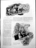 Antique Old Print City Banquet A Forestier Selbourne Home Gilbert White 1893 0