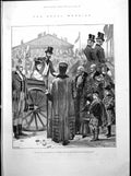 Old Antique Print Duke Lord Mayor Mansion House Royal Wedding Cake 1893 0 19th
