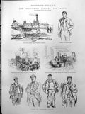 Old Collieries Strikes Riots Acton Hall Miners Portraits Peixoto 1893 19th