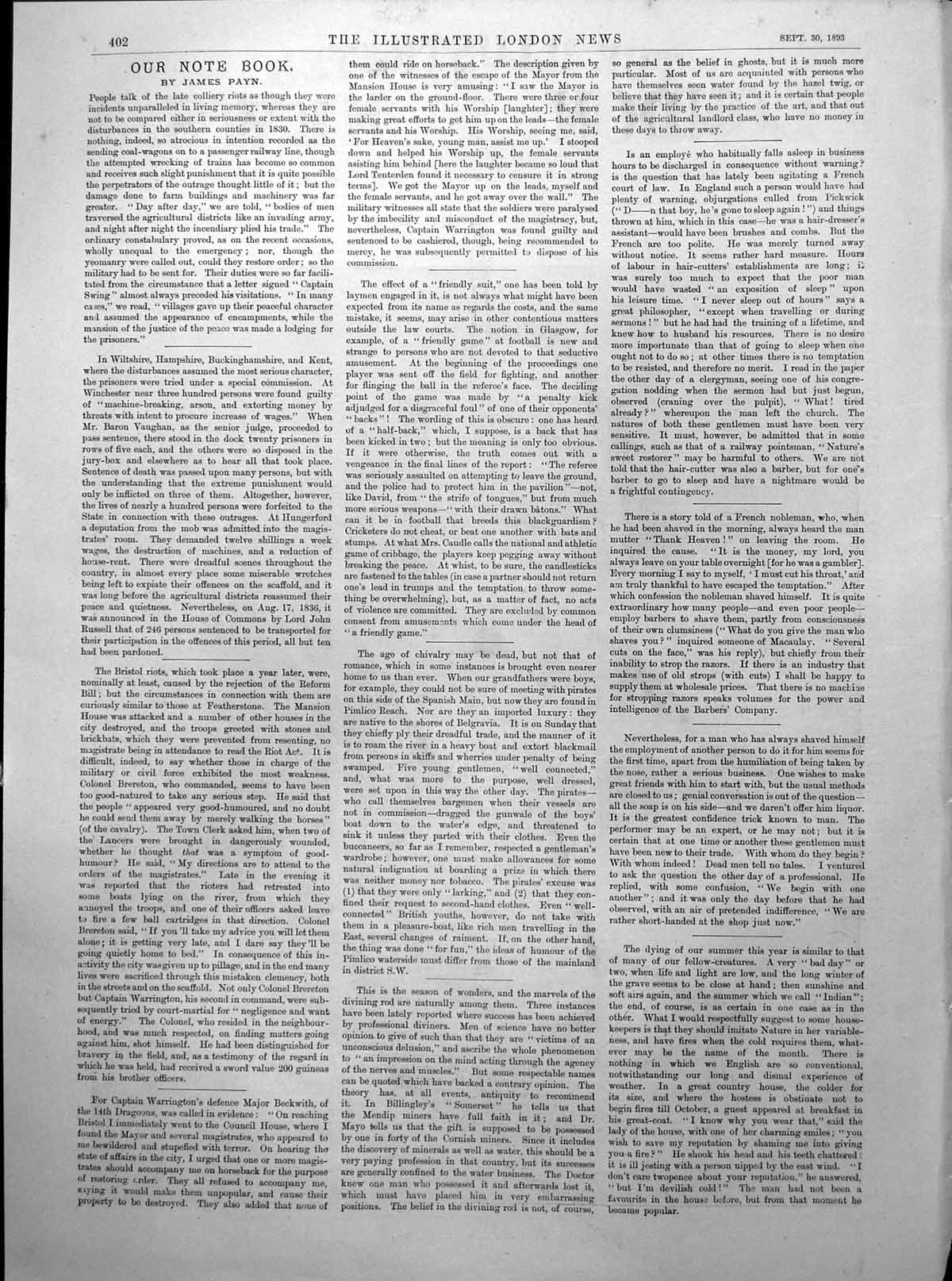 Original Old Antique Print Sir John Gilbert Ra Portrait Frontispiece 1893 19th
