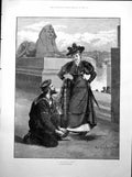 Old A Sailor'S Knot Davidson Knowles Sailor Tying Shoelace Lady 1893 Victorian