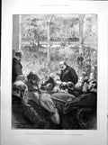 Old Print Lord Salisbury Preston Portraits King Saxony Count Taaffe 1893 19th