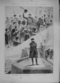 Original Old Antique Print 1894 Louis Kossuth Governor Hungary Prisoner 19th