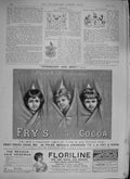 Old Antique Print 1894 Advertisement Fry'S Pure Concentrated Cocoa Drink 19th