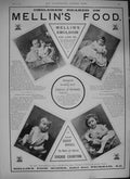 Old Antique Print 1894 Advertisement Mellin'S Food Works Stafford Peckham 19th