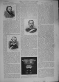 Original Old Antique Print 1894 Portrait Prinsep Boxall Pearson Racing Trophy