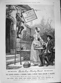 Original Old Antique Print 1894 Advertisement Brookes Monkey Brand Soap Sign