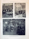 Old 1894 President Carnot Lying State Elysee Palace Henry Vasa Alexan Victorian