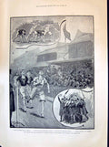Print 1894 Oxford Yale University Athletic Sports Queen'S Club Jordan Williams