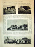 Old 1894 Stonehenge Hagiar Khem Malta Talayot Minorca Navy War Ships Victorian