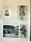 Old 1894 Detaille French Battle Painter Studio Field Marshall Napoleo Victorian