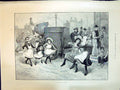Old 1894 Joy Life Children Playing Street Scene Entrance Kalgan Great Victorian