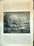 Old 1894 Salisbury Cathedral Constable General Wolfe Sword United Ins Victorian