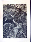 Old 1894 Origin Ancient Faggot Cutting Ceremony Bukshi Singh Lees Cuf Victorian
