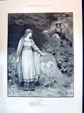 Old 1894 Thora Rimol Romance Knowles Inauguration Manchester Cotton C Victorian