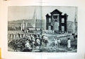 Old Print 1894 Japanese Army Passing Triumphal Arch Seoul Victory Asan Co 19th