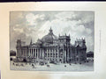 Old 1894 Architecture Palace German Imperial Parliament Berlin German Victorian