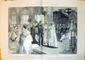 Old 1894 Marriage Ceremony Chapel Winter Palace Imperial Wedding St.Victorian