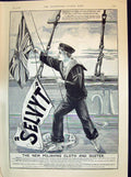 Old 1894 Advertisement Selvyt Polishing Cloth Duster Crocker Navy Sai Victorian