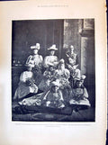 Old 1894 Marriage Margaret Grosvenor Prince Adolphus Teck Eaton Westm Victorian