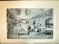 Old 1894 Windsor Castle Kitchen Christmas Cooking Man Climbing Rocks Wo 19th