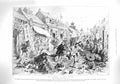 Original Old Antique Print 1895 Japanese Siers Battle Port Arthur Stree 19th
