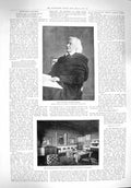 Old Antique Print 1894 John Blackie Edinburgh Phipps Hornby Palmer Jones 19th