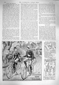 Old Antique Print 1894 Advertisement Ellimans Royal Universal Embrocation 19th