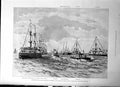 Old Italian Squadron Spithead Resolution Torpedo Boat Illuminations1895 19th