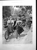 Old Lady Cyclists Battersea Park Medical Assoc Dr Fox Roberts Power 1895 19th