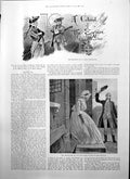 Old Print Colonel Empire E Lawless Mrs Hyacinth Elegant Curtsey Man 1895 19th