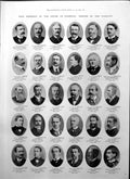 Antique Print New Members House Commons Samuel Fison Souttar Pretyman 1895 19th
