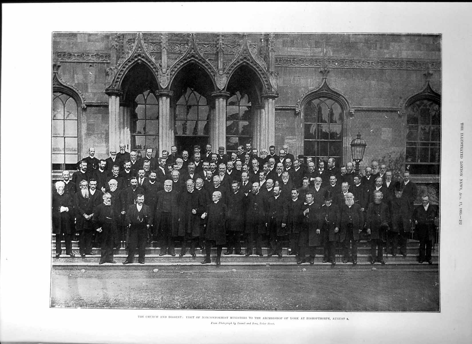Old Archbishop York Ministers Bishopthorpe Reindeer Drive Arctic 1895 Victorian