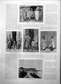 Old Madagascar Village Bezanozano Tribe Saints Tomb Oul Touroug 1895 Victorian