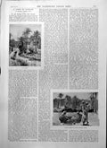 Old Visit Tafilet Sultan Young Women Drying Dates Kasbah Sekoura 1895 Victorian