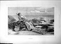 Old Calm Reflections Woman Fishing Ipswich Town Hall St Peters Dock1895 19th
