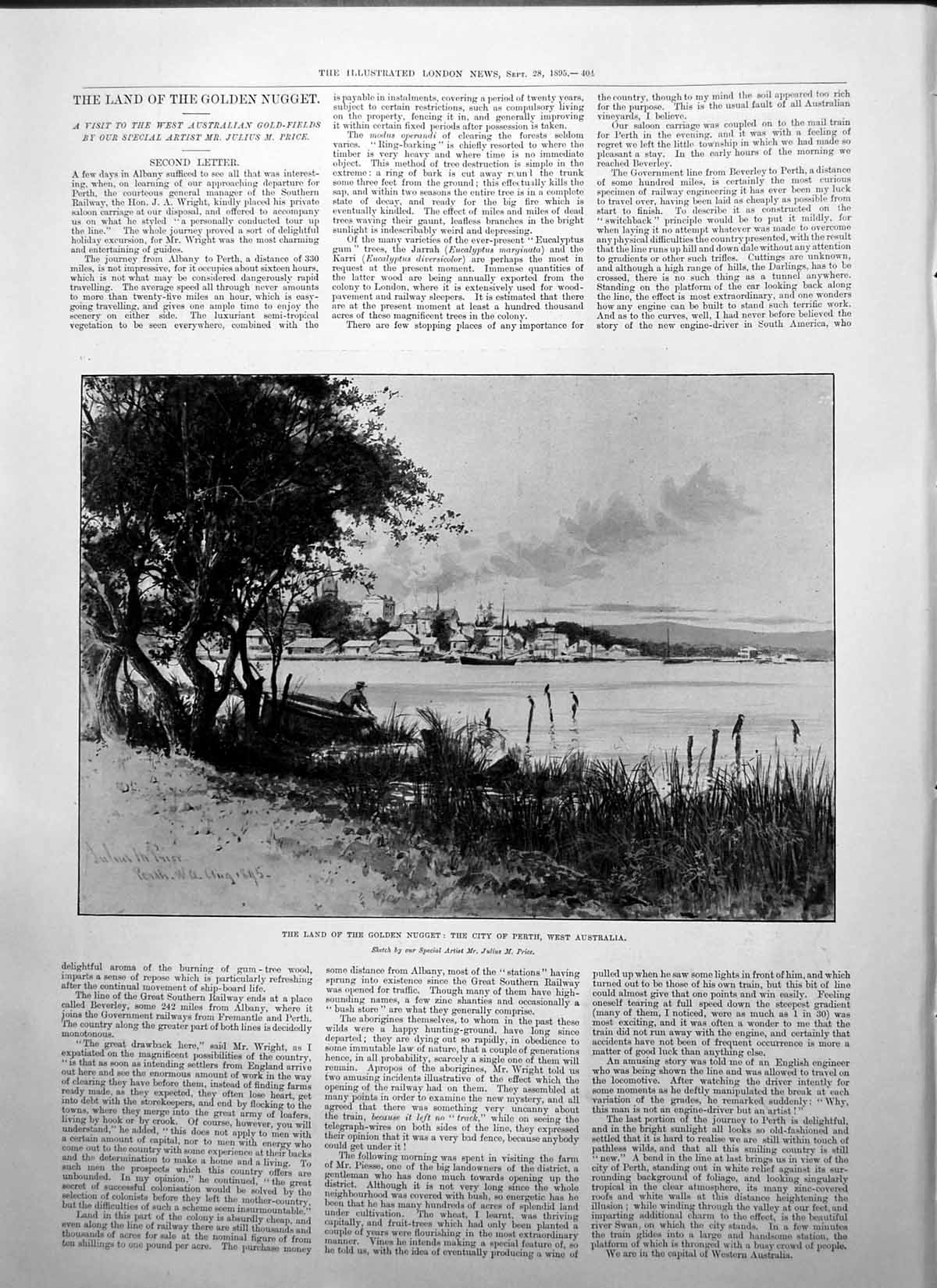 Old Land Gen Nugget Perth West Australia Mr Gissings Story Girl Sobs