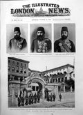 Old Print Riots Stamboul Redvan Pasha Said Pasha Nazim Pasha Police Station1895