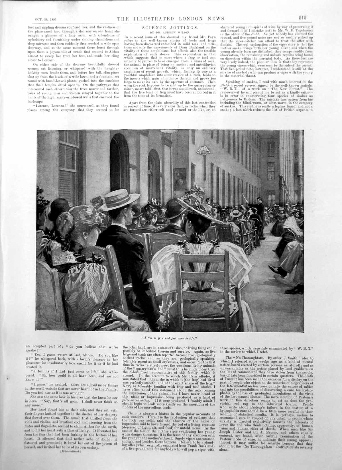 Old Althea Lorenzo Concert Kings College Aberdeen Marquis Huntly 1895 Victorian