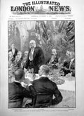 Old Farewell Banquet Duke Cambridge Officials War Office J Mcneill 1895 19th