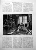 Old Print Trilby Haymarket Theatre Sir James Patterson Gen Duchesne 1895 19th