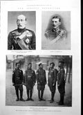 Old Ashanti Expedition Capt Norwood Elmina Castle Houssas Chiefs 1895 Victorian