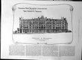 Old Print Proposed New Buildings Site Her Majestys Theatre Haymarket 1895 19th