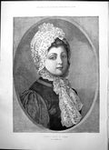 Old Once Upon A Time G A Storey Portrait Young Woman Lace Bonnet 1895 Victorian