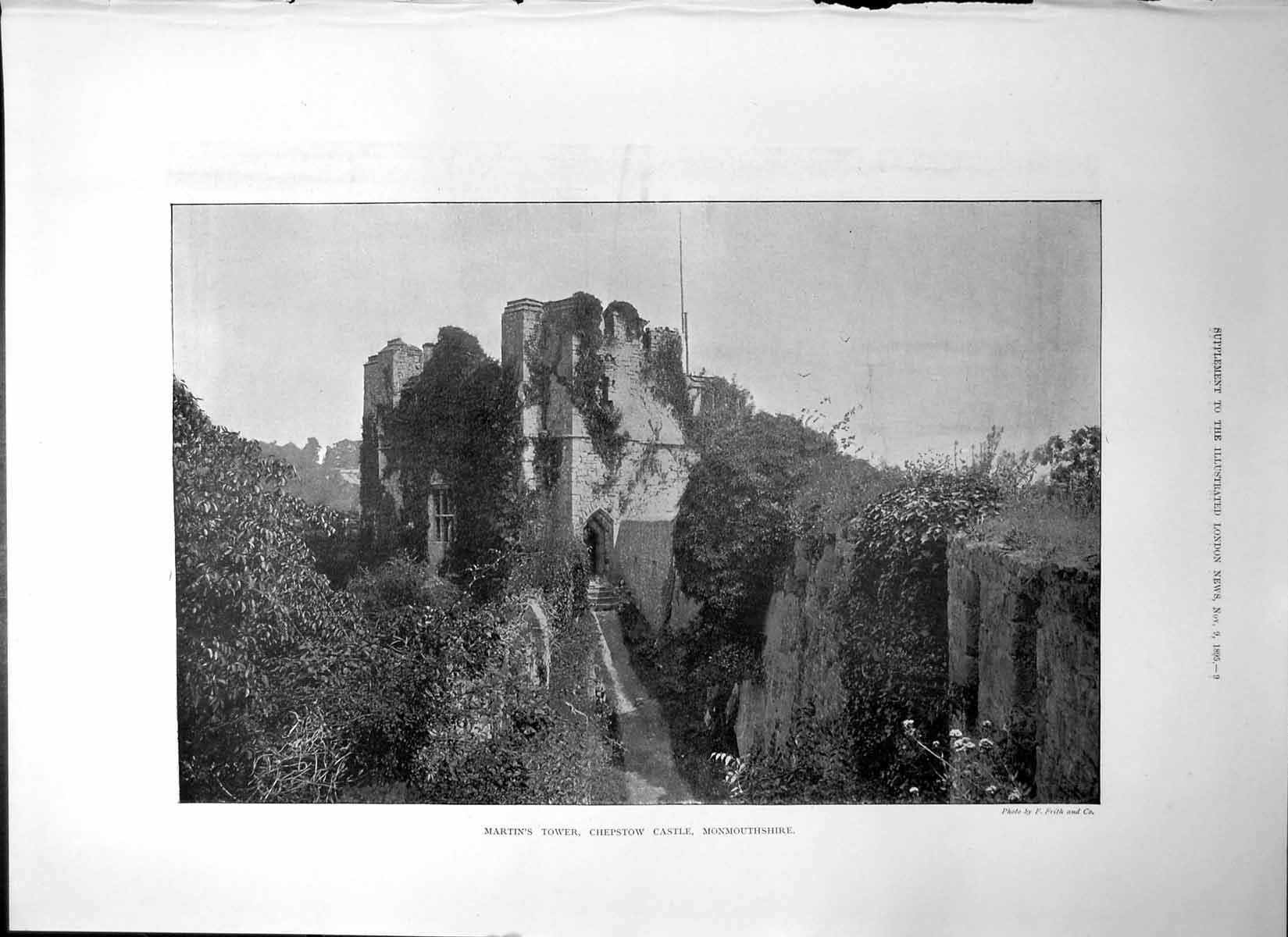 Old Martins Tower Chepstow Castle Hastings Castle Restormel Castle1895 19th