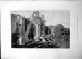 Antique Old Print Hurstmonceux Castle Sussex Compton Castle Devonshire 1895